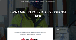 Desktop Screenshot of dynamicelectrical.co.uk